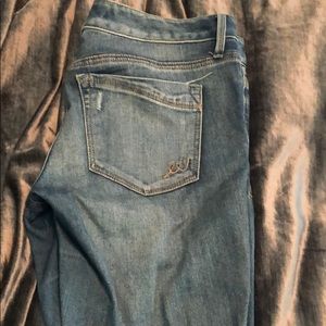 Express jeans Stella ankle low rise size 6